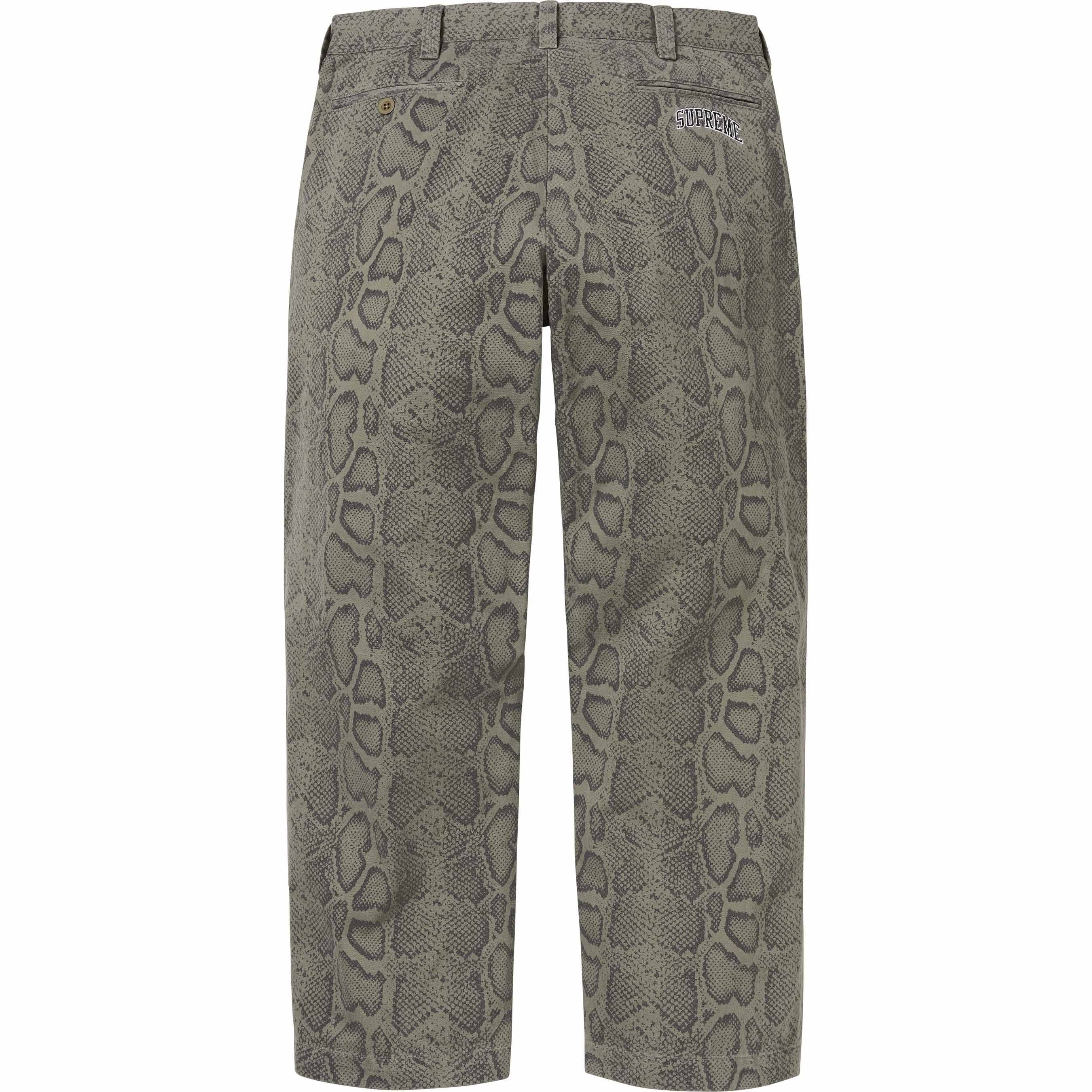 Snake Print Chino Pant view 10